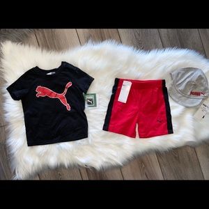 New baby boy 3Pc puma set
